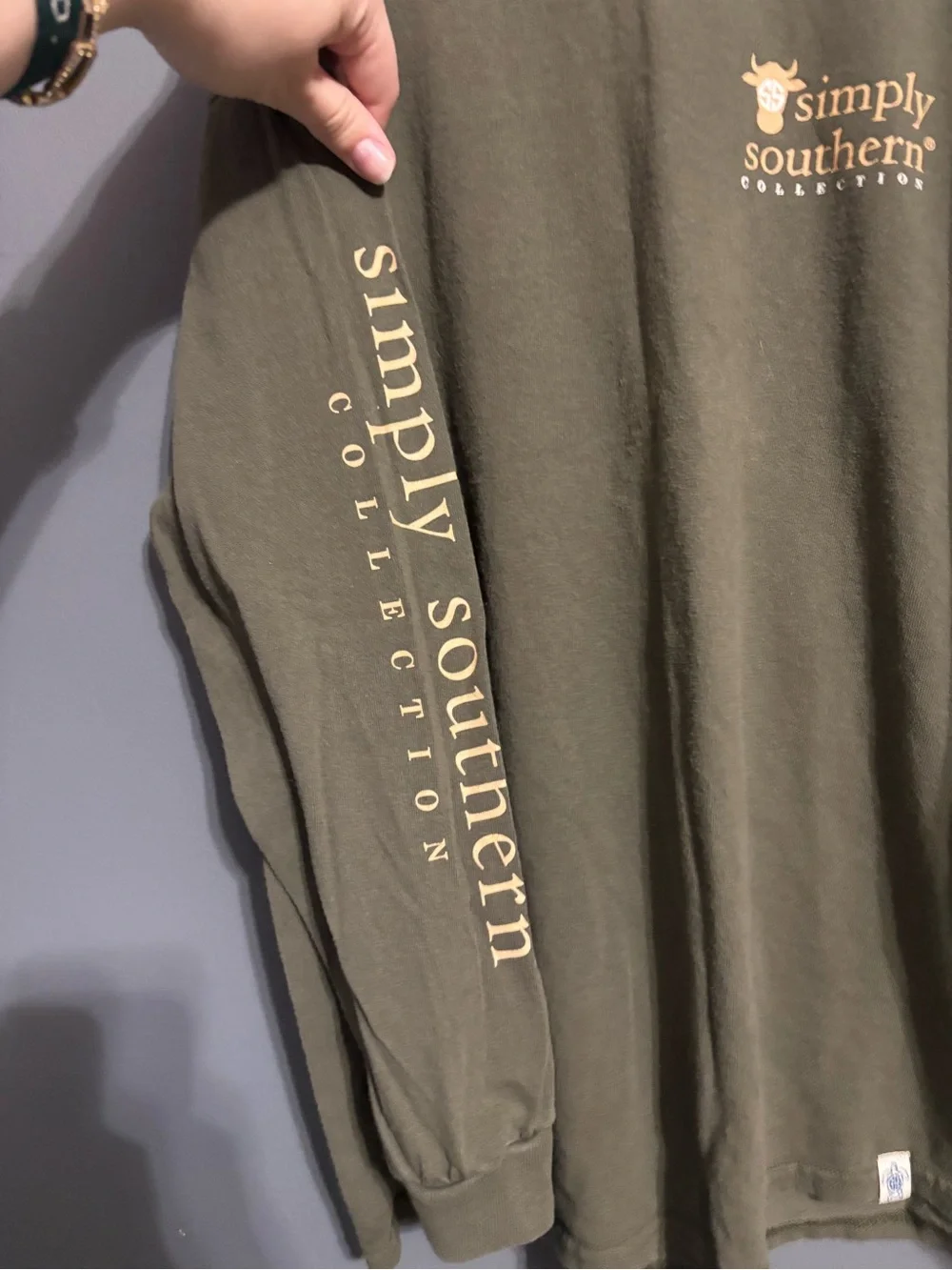 Simply Southern dark green